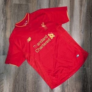 Liverpool 16/17 Sadio Mane Home New.Balance Kit Soccer Jersey Football Shirt